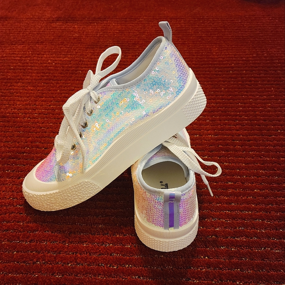La Sheelah - Disco Sequin Sneakers